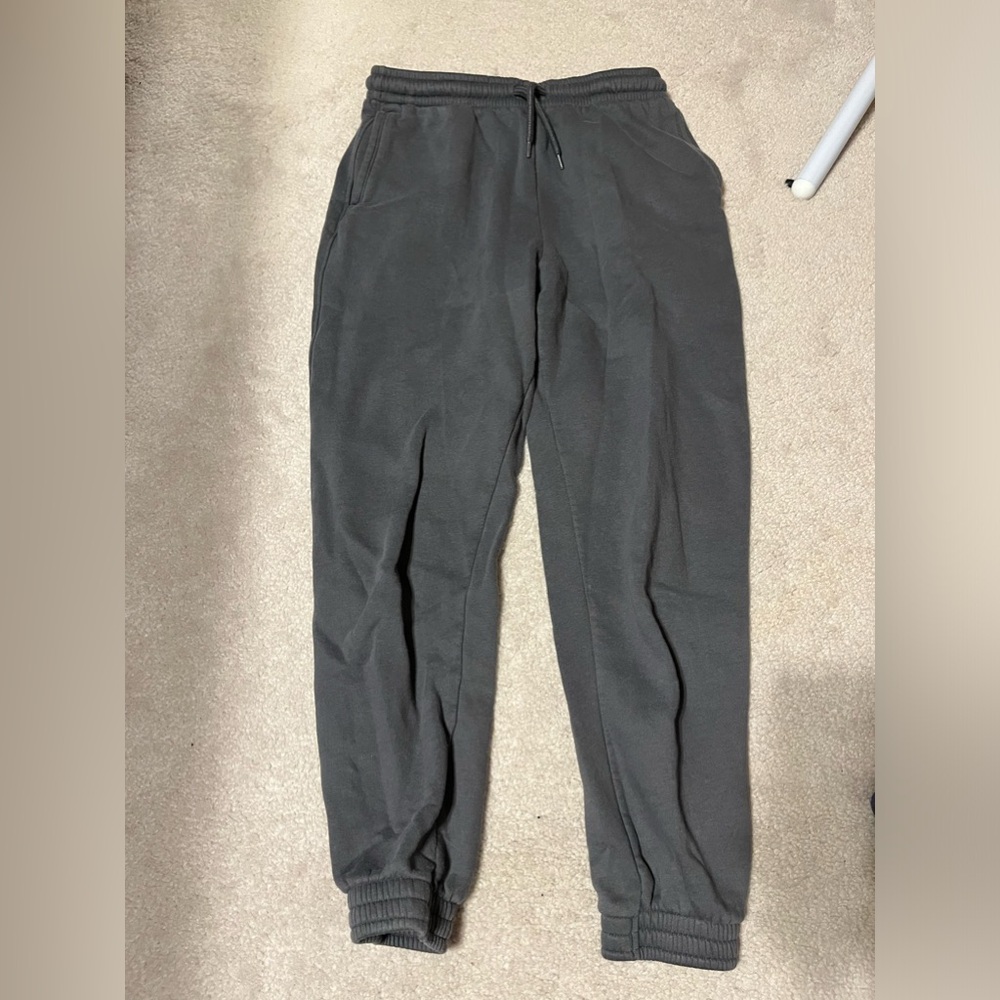 Divided grey sweat pants
